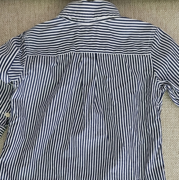 Polo Ralph Lauren Striped Button-Down Shirt with Logo - Picture 8 of 8